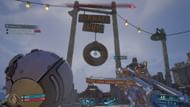 You need to throw the Doohickey through the Thingamabob to finish the triathlon in Borderlands 4 (Image via Gearbox Software)